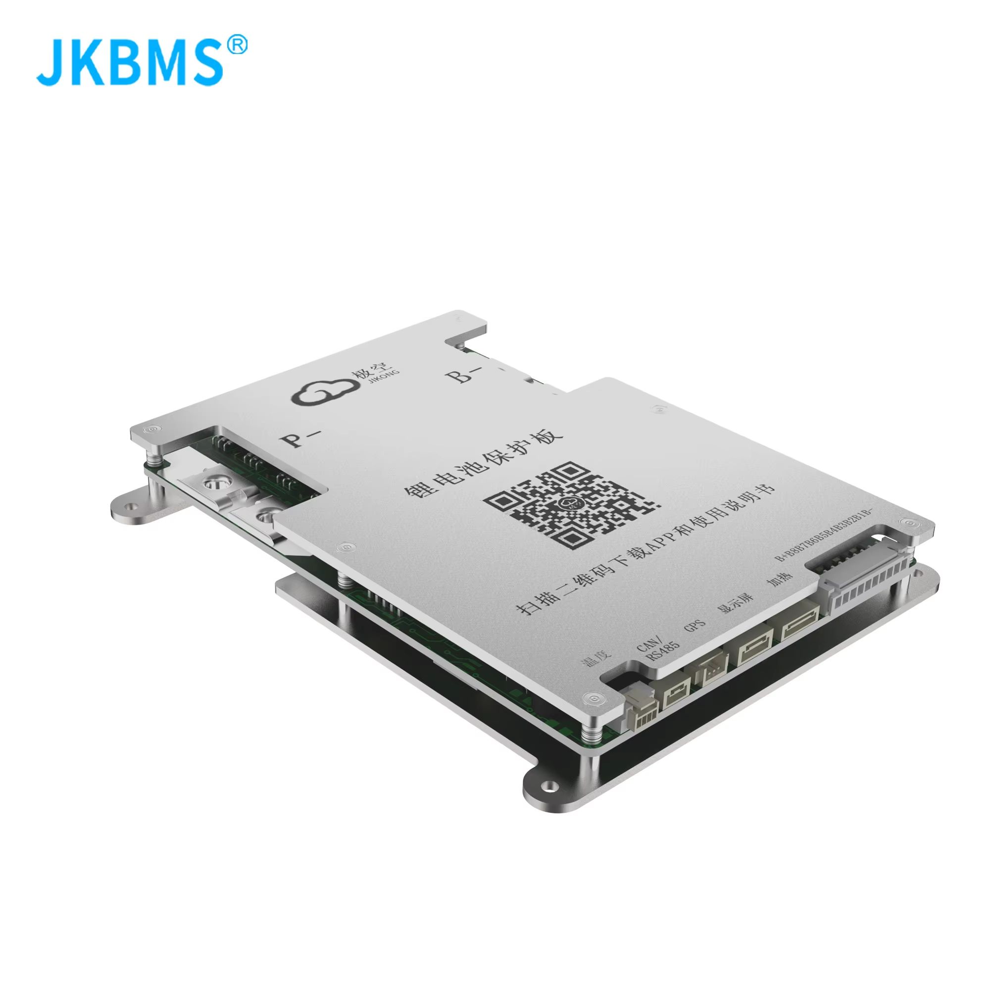 JK BMS B1A8S10P Active Balance Battery Management System – Smart 4S–8S 12V/24V BMS for LiFePO4, Li-ion & LTO with CANBUS