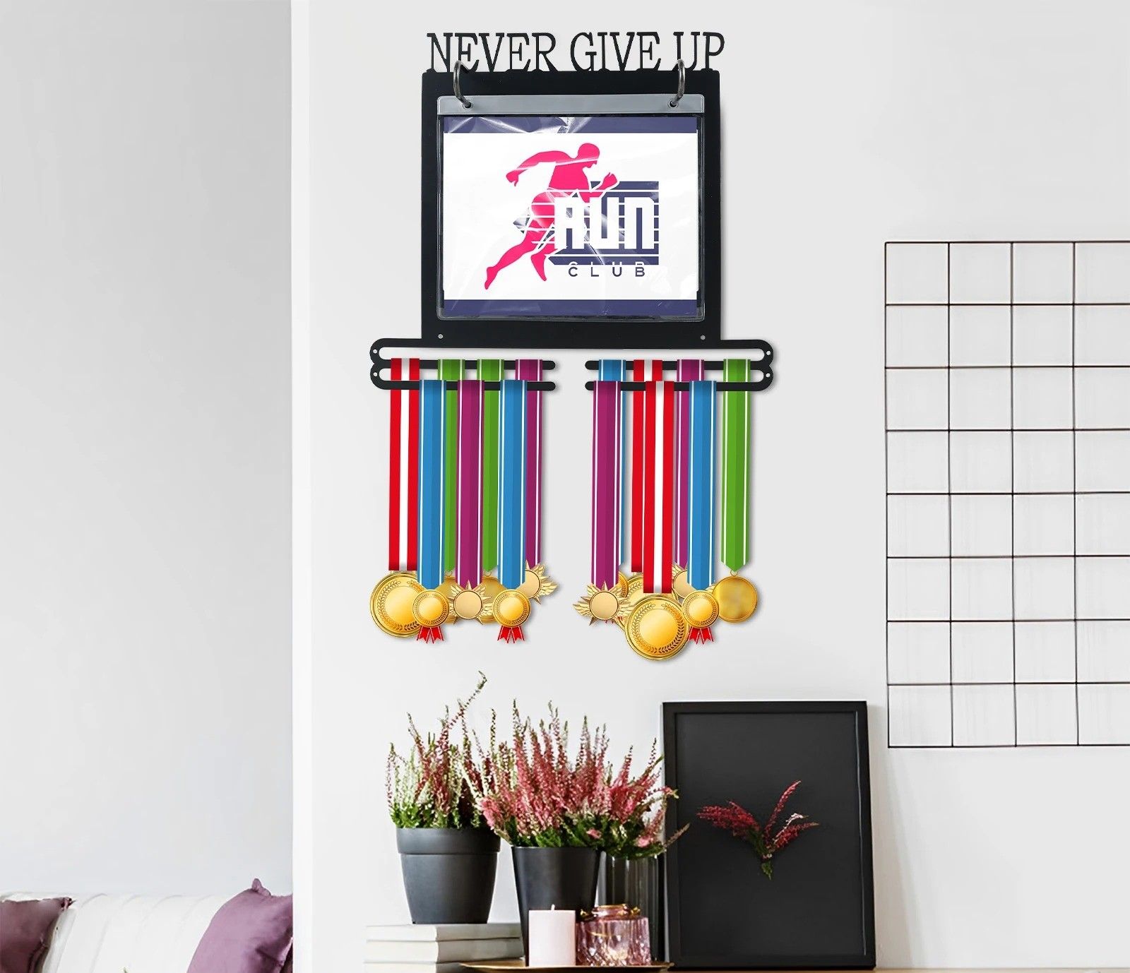 Industrial Grade Athletic Achievement Display and Organization System