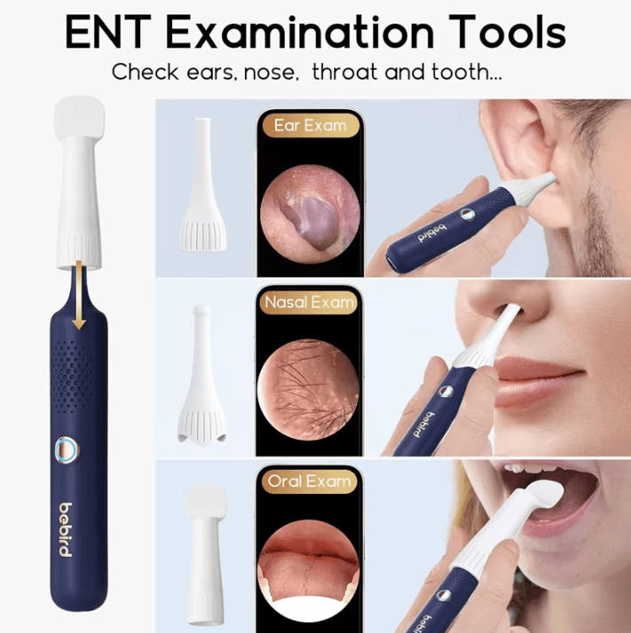 Bebird EarSight Plus I35R Visual Ear Cleaner – HD Bendable All-in-1 Ear Wax Removal Tool