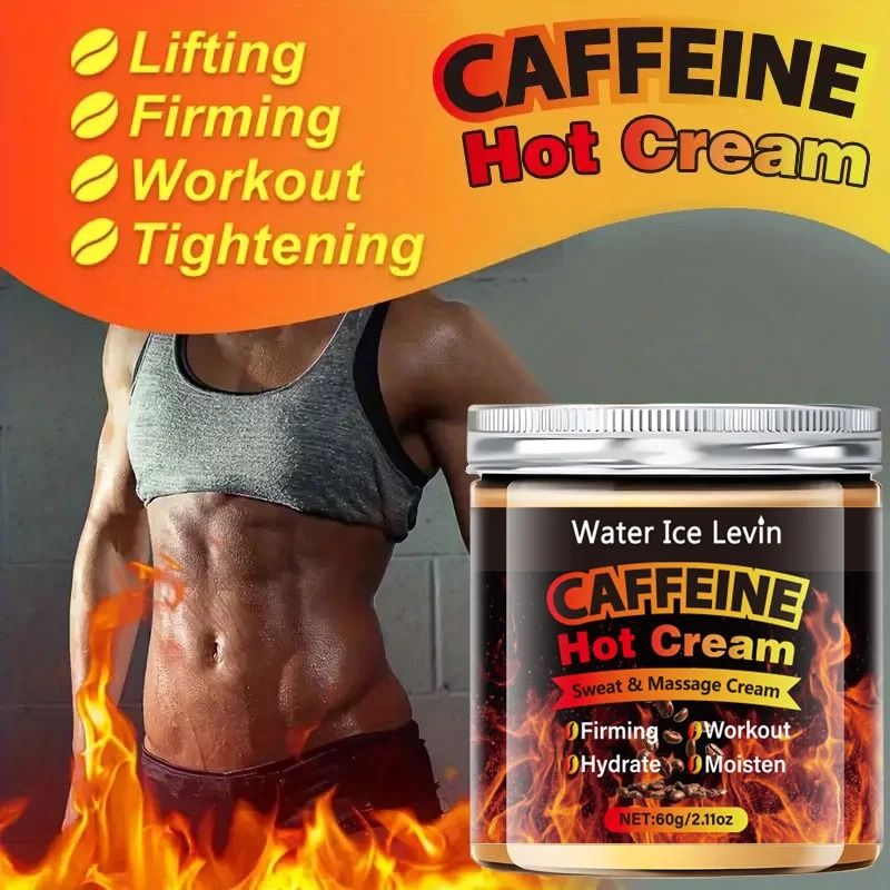 Caffeine Hot Massage Cream for Moisturizing and Firming Care