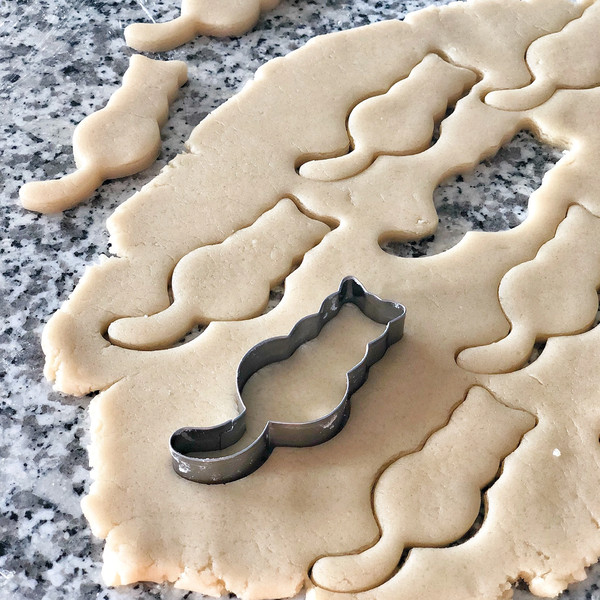 Cat Shaped Cookie Cutter For Baking