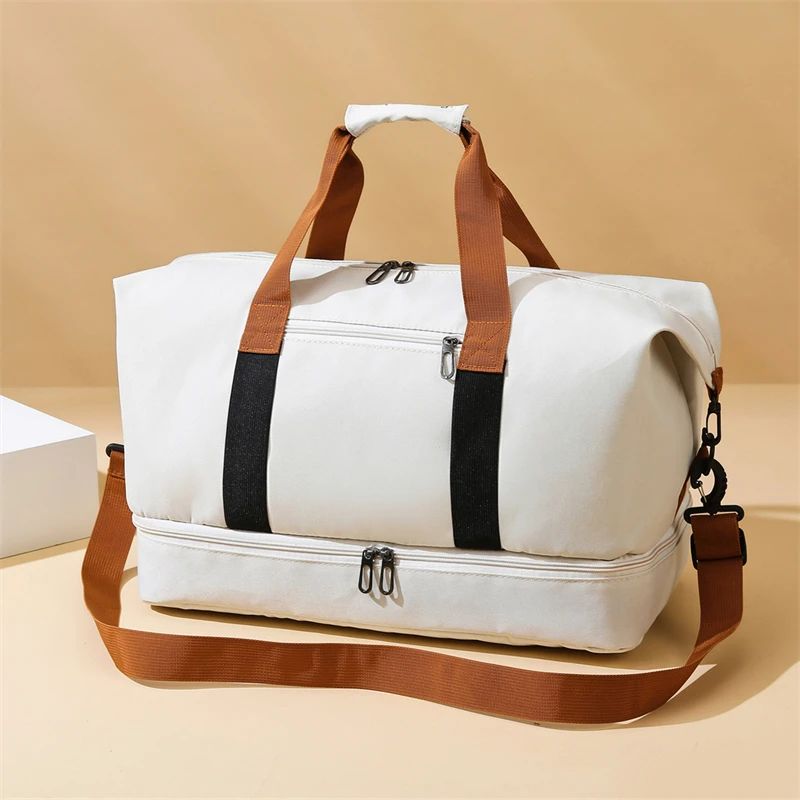 Large Capacity Travel and Gym Bag with Shoe Compartment