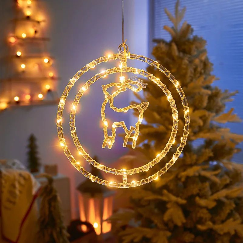 LED Christmas Figure Hanging Lights