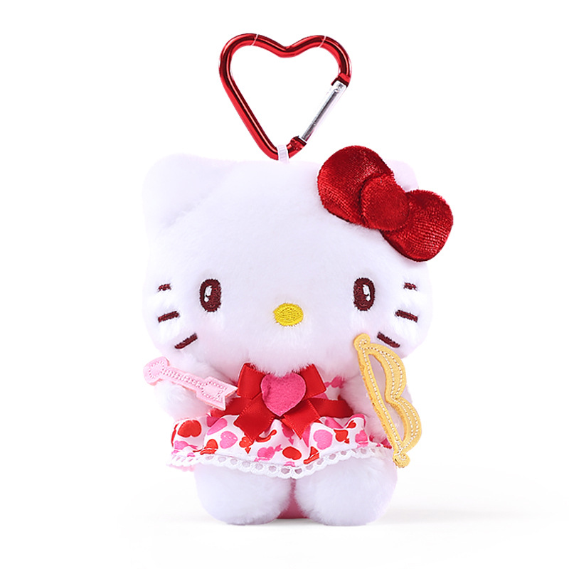 Authentic Sanrio Hello Kitty Kuromi Plush Doll Keychain Cute Christmas Gift Pendant