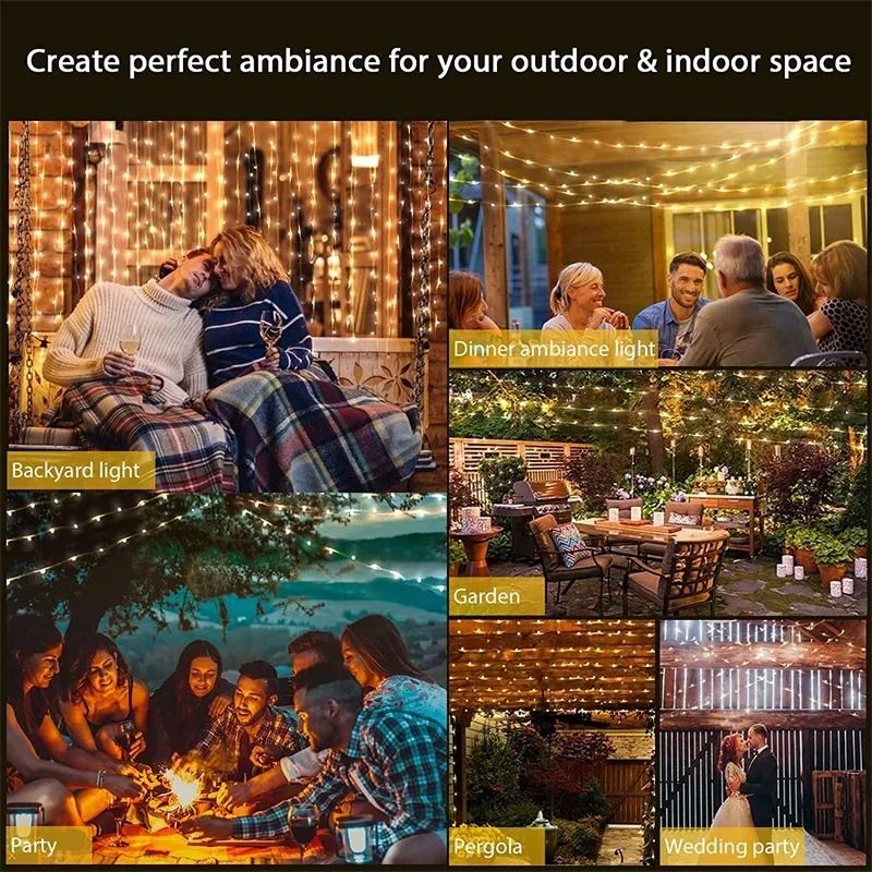 USB LED Fairy Lights Copper Wire String Light