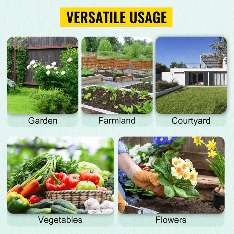 Walk-in Greenhouse Kit – Galvanized Frame with Waterproof Cover for Year-Round Growing
