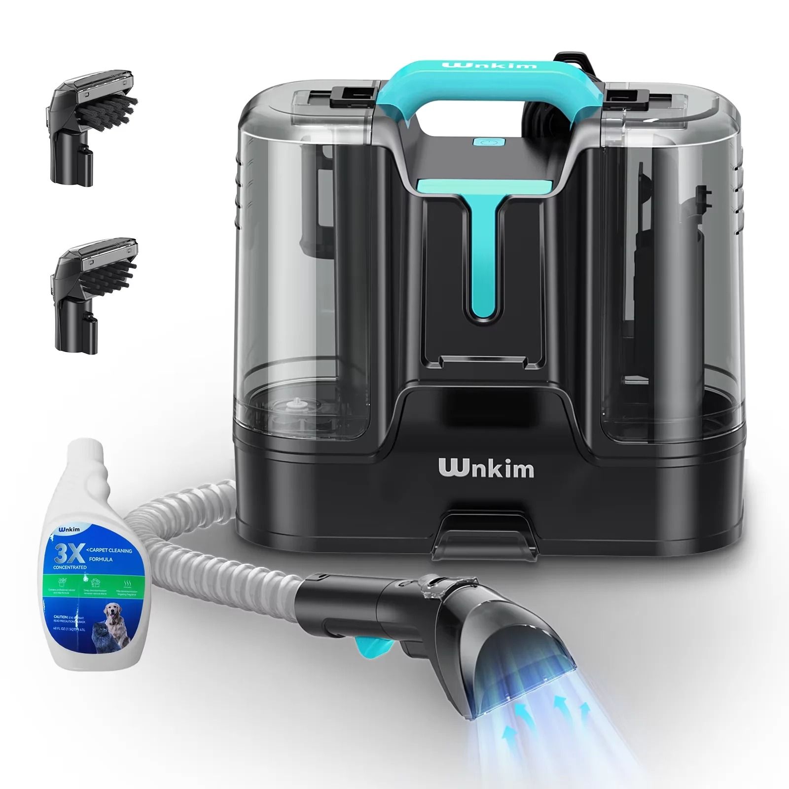 Portable Carpet Cleaner Machine with Powerful Suction