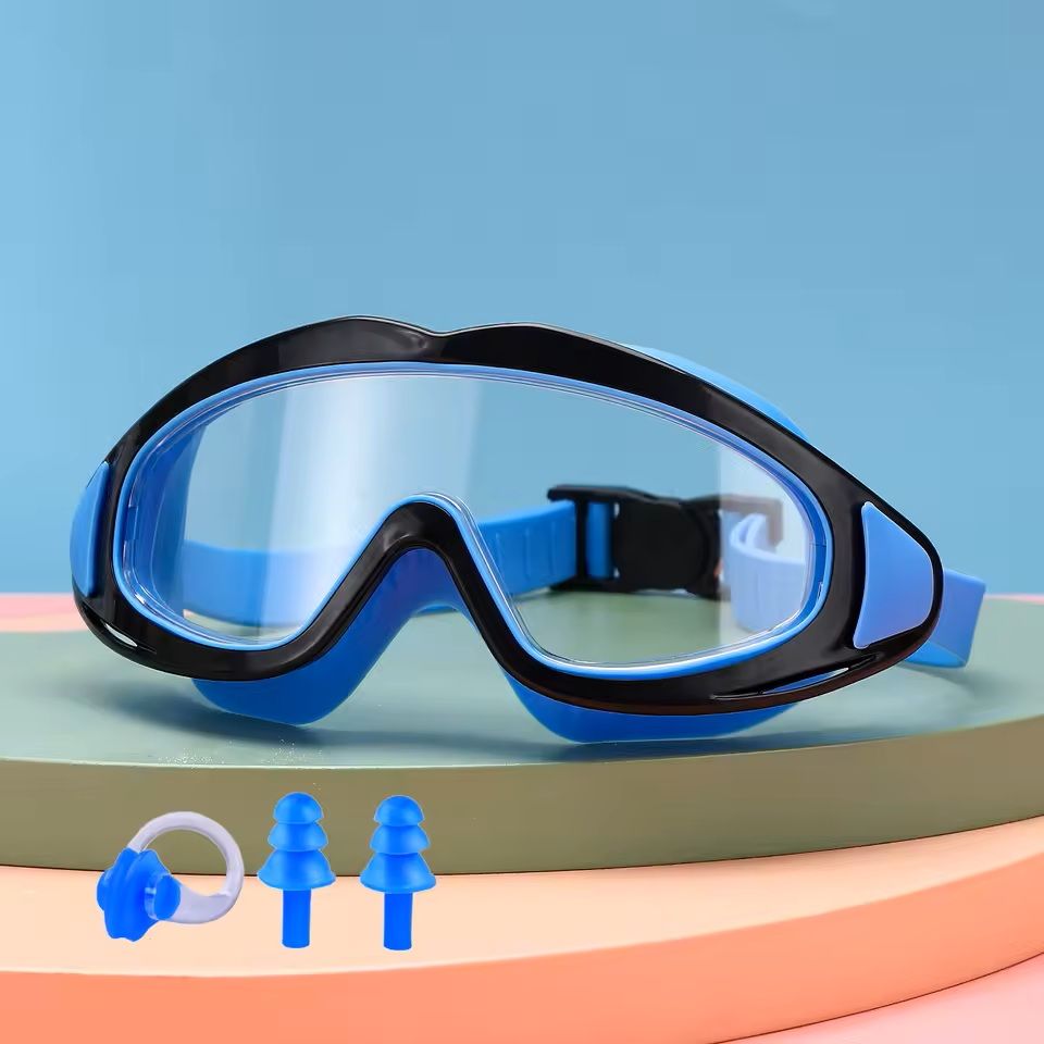 Children's Wide Angle Anti Fog Swimming Goggles