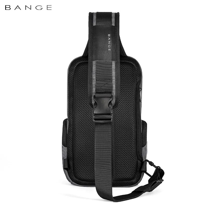 BANGE Waterproof Sling Bag Large Capacity Multifunction Crossbody