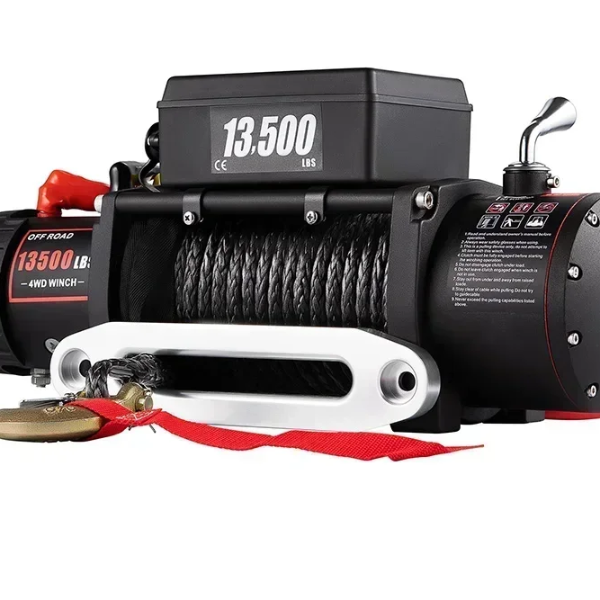 Heavy Duty Electric Synthetic Rope Lifting Hoist for Car, Trailer, ATV, Truck, Off Road Boat, Powerful and Reliable