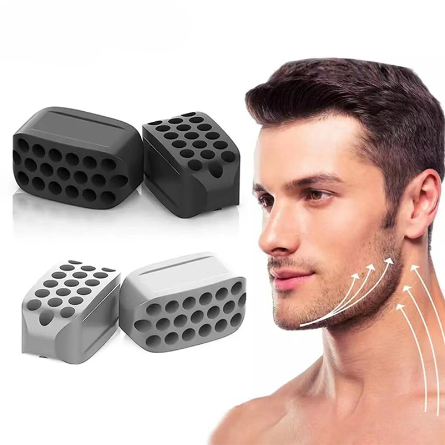 Facial Beauty Tool, Double Chin Exerciser, Silicone Jawline Fitness, Neck Toning Equipment