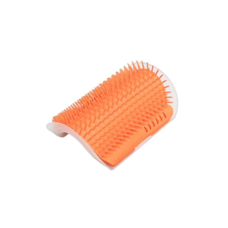 Self Grooming Cat Scratcher Brush Wall Mounted Cat Self Groomer Hair Remover Massager