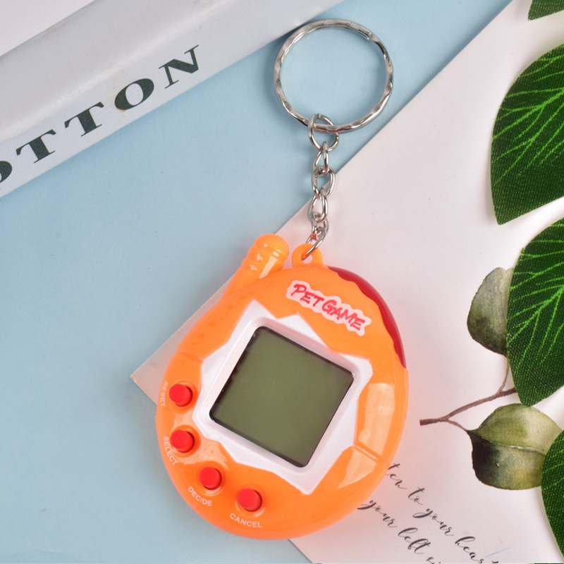 Transparent Electronic Pets Nostalgic 168 in 1 Virtual Cyber Pet Toy with Pixel Play Funny Retro Gift