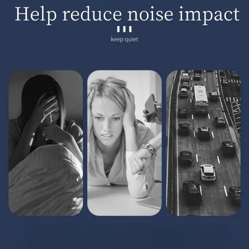 Reusable Noise Canceling Silicone Earplugs