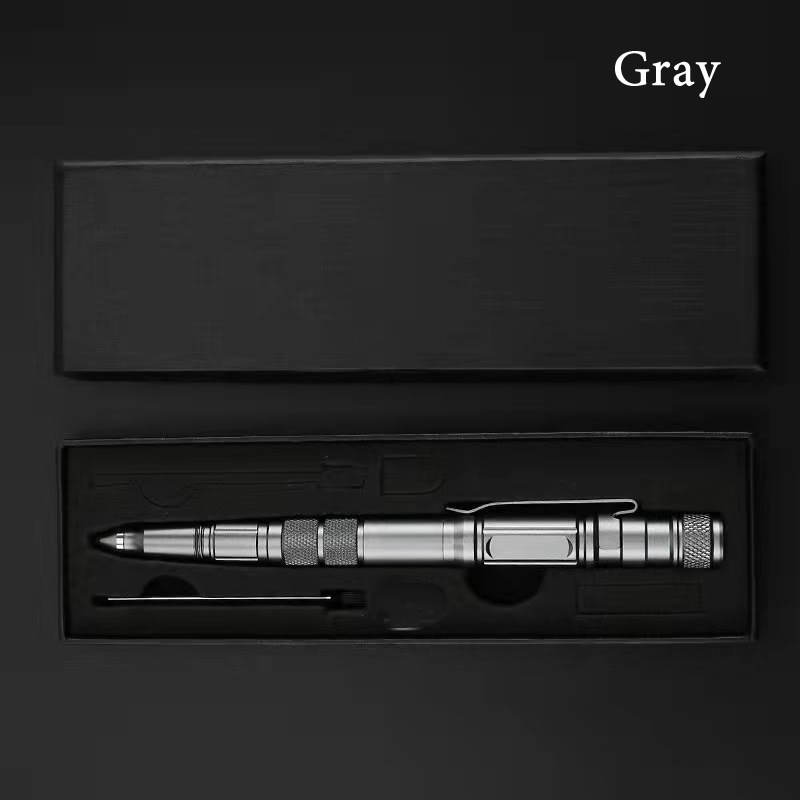 Tactical Pen & Self Defense Tool with Flashlight EDC Survival Gear