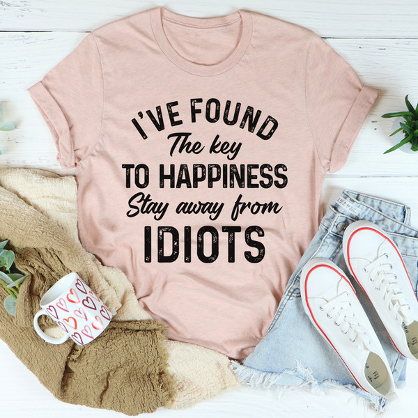 The Key To Happiness Tee