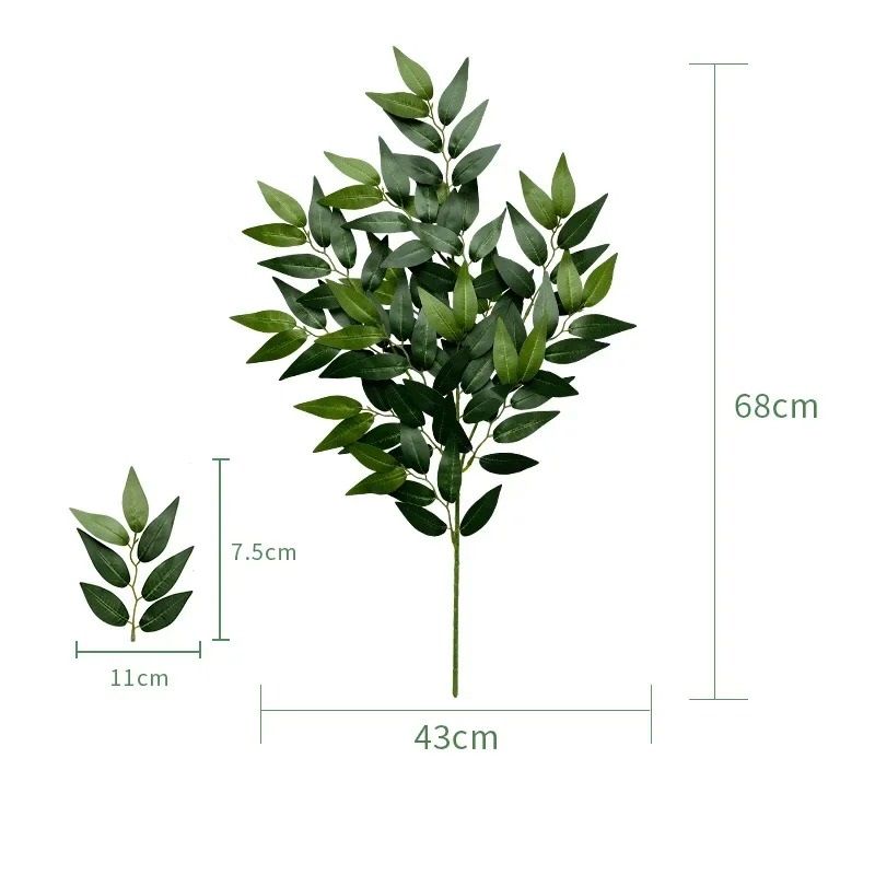 Silver Dollar Artificial Eucalyptus Greenery Stem