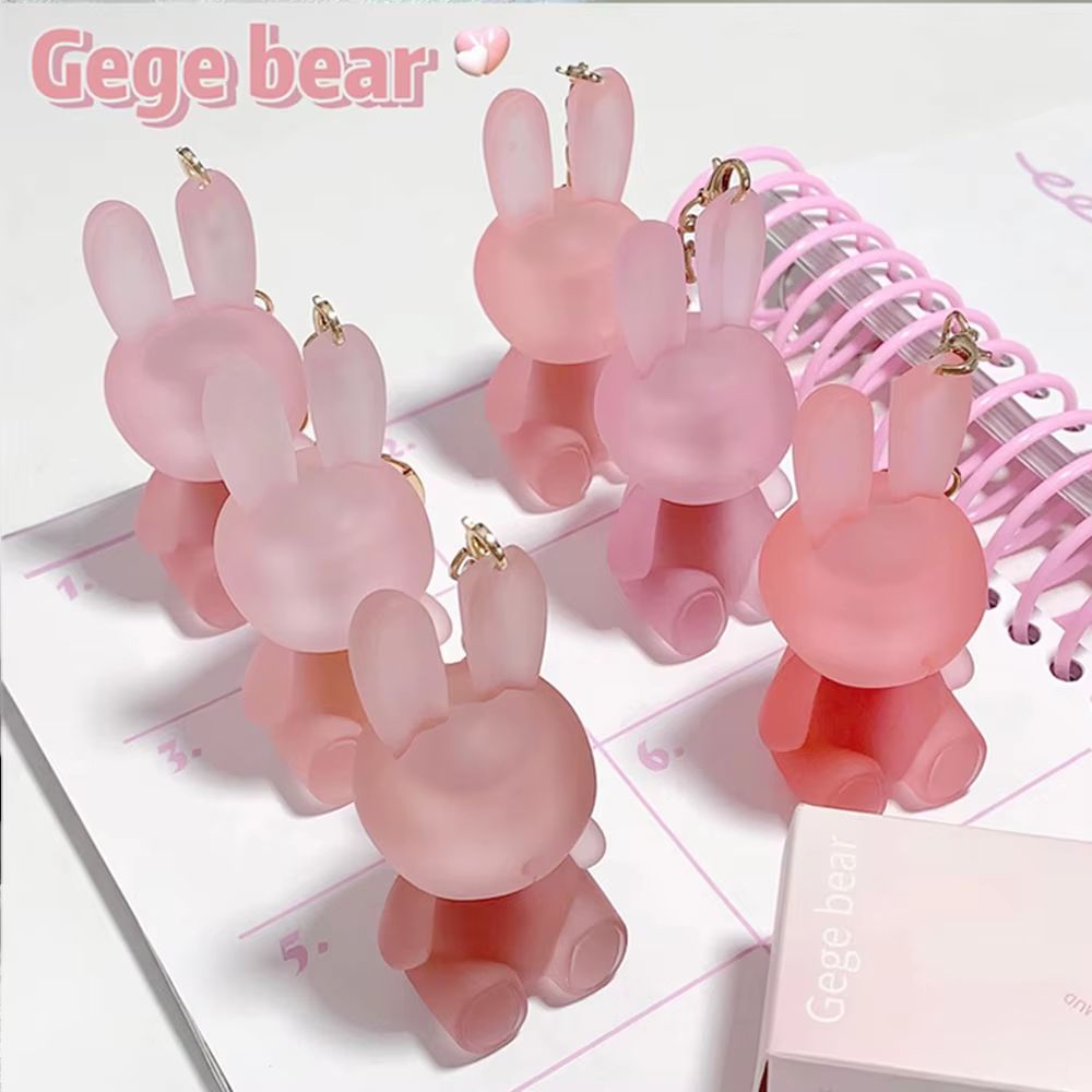 Gege Bear Rabbit Lip Glaze – Long-Lasting Matte Lipstick with Velvet Lip Clay Finish