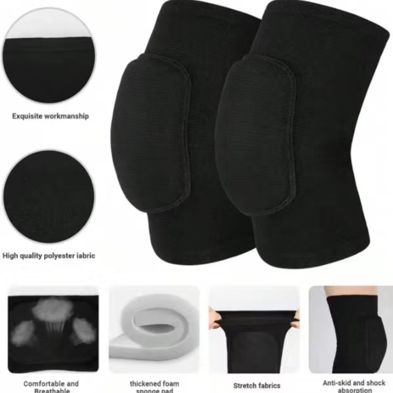 Warm Dance Knee Pads for Volleyball & Exercise Anti-Collision, Thickened Sports Kneeling Pads