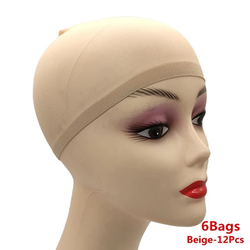 Ventilated Nylon Mesh Wig Cap Set