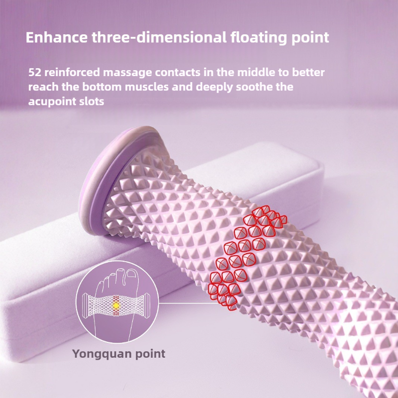 Plantar Fascia Foot Massager, Acupressure Massage Roller, Yoga Fitness Board, Deep Muscle Relaxation, Foot Massage