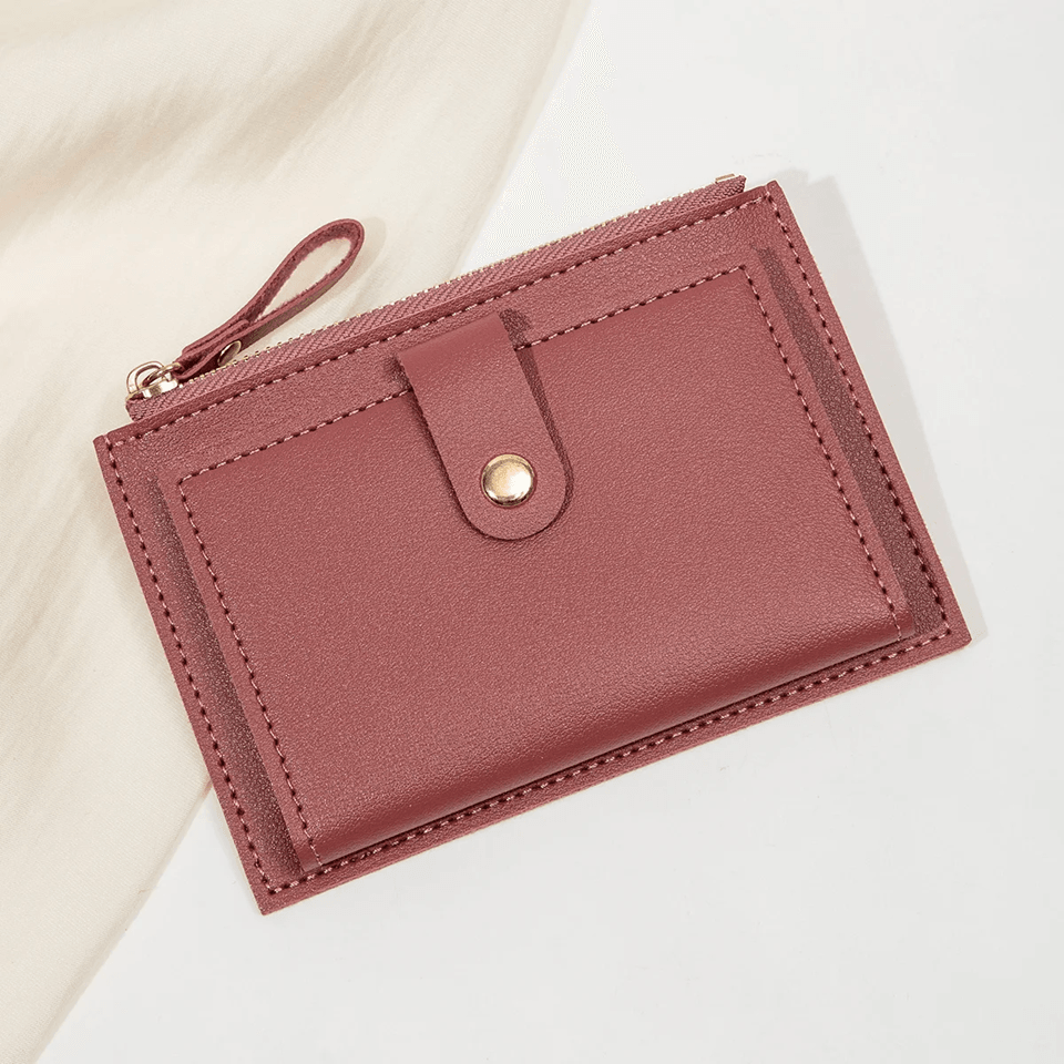 SlimLuxe Mini Card Holder Wallet