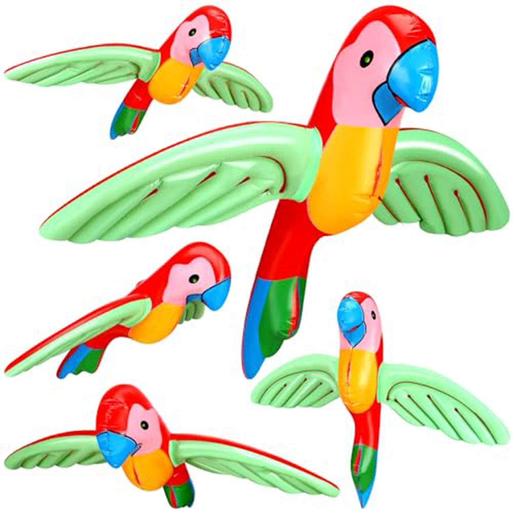 Inflatable Parrot Toss Game Toy for Beach Parties Outdoor Fun