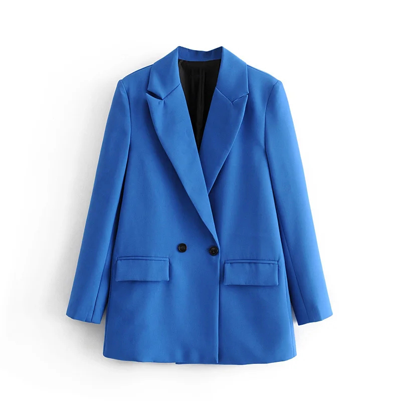 TRAF Women's Blazer, Fashion Office Wear Jacket, Outerwear Coat