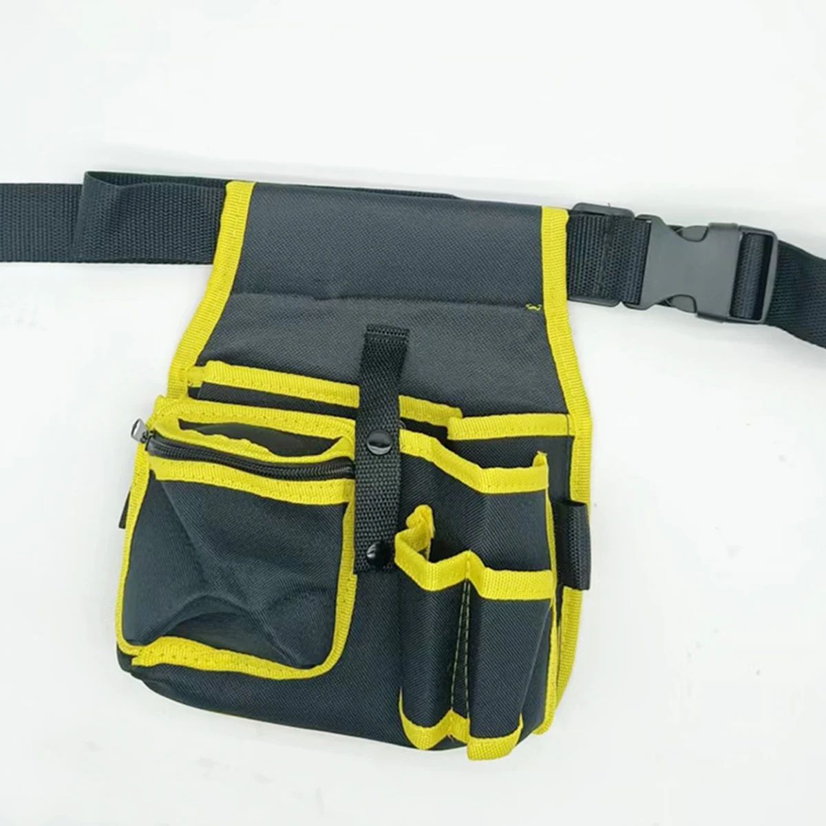 Compact Multi-Purpose Electrician Tool Bag - Waist-Mounted Maintenance Pouch