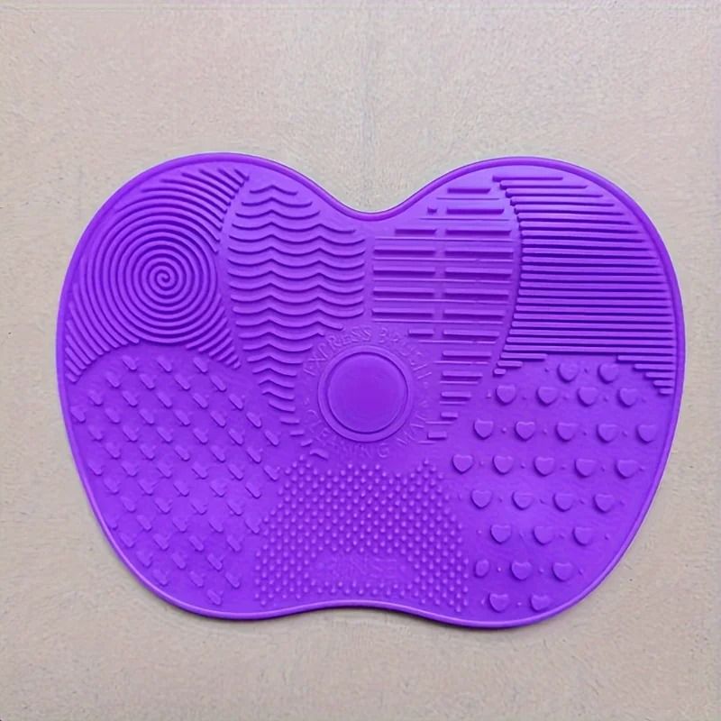Silicone Makeup Brush Cleaning Scrub Pad