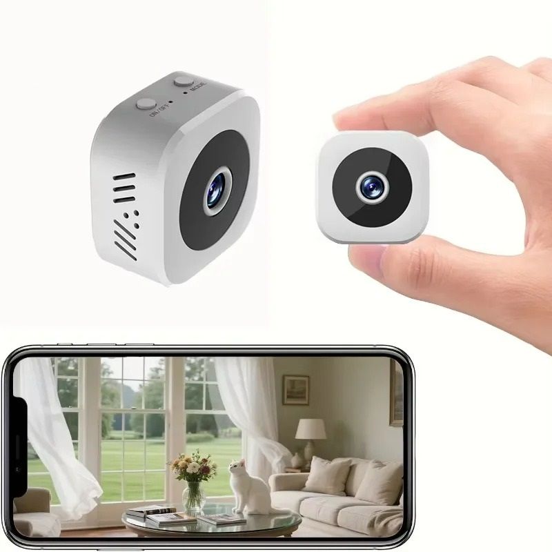 Mini 4K Wi-Fi Security Camera with Night Vision
