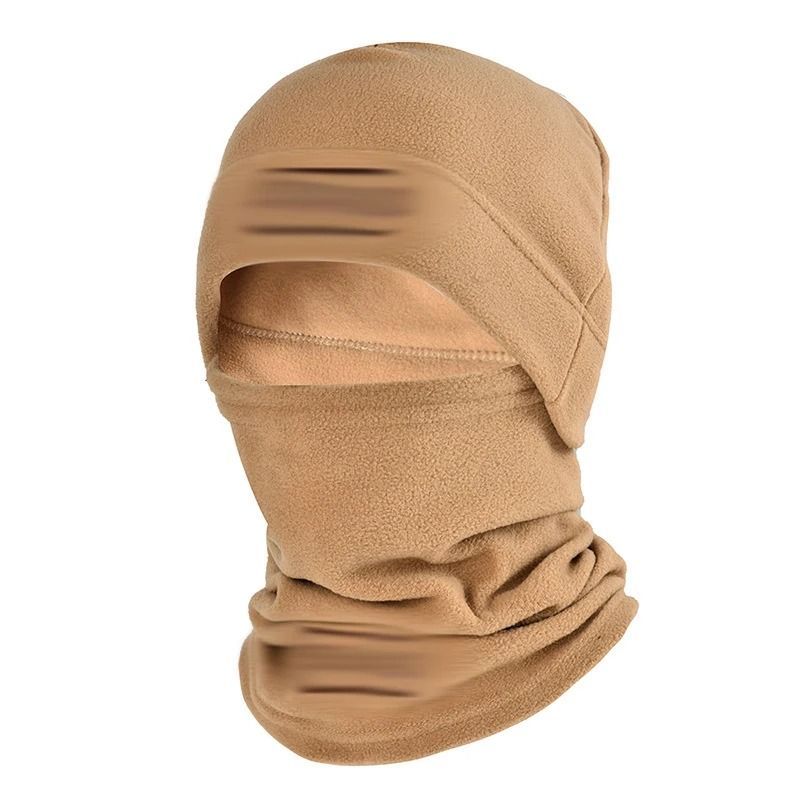 Autumn and Winter Fleece Hat and Neck Cover Set