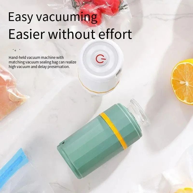Multipurpose Handheld Mini Electric Vacuum Pump and High-Performance Storage Extraction System