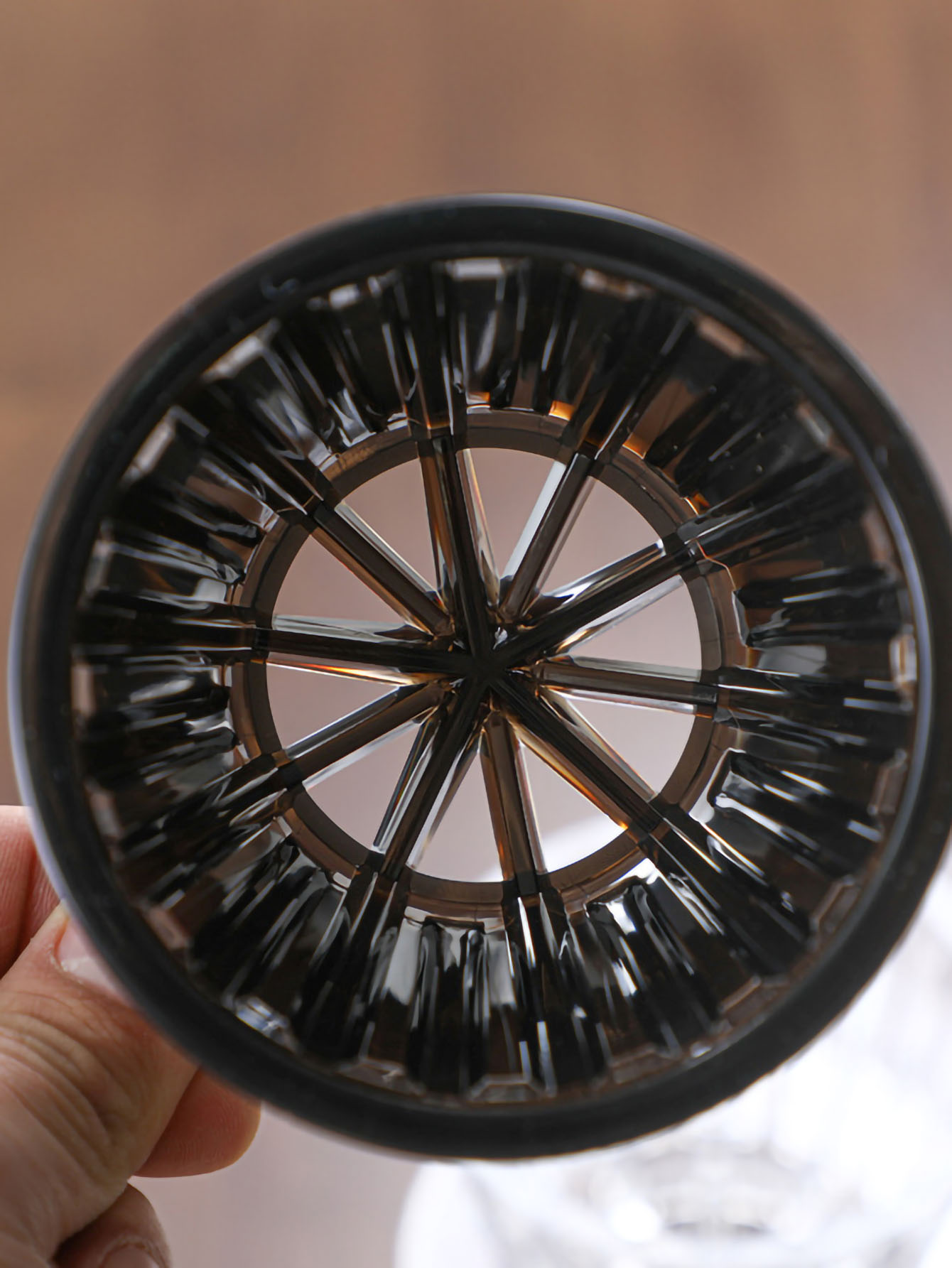 Flat Bottom Coffee Maker Filter Cups, Crystal Eye Pour Over for Better Uniformity
