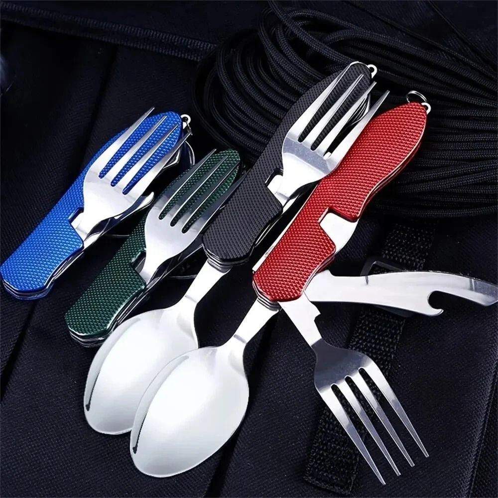 Foldaway Camping Utensil Set
