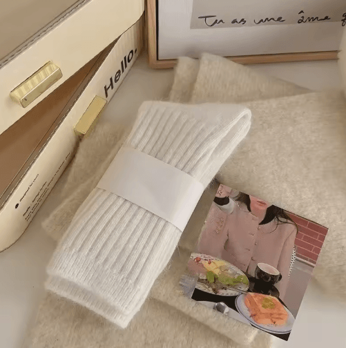Womens Thermal Wool Socks – Thick Cashmere Warm Long Winter Socks