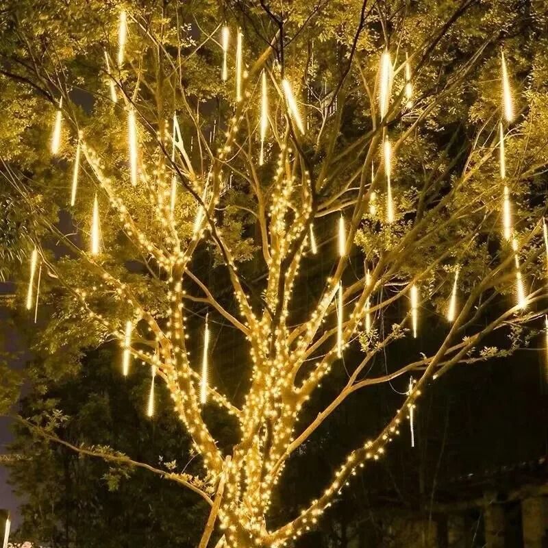 LED Meteor Shower Outdoor Waterproof Lights