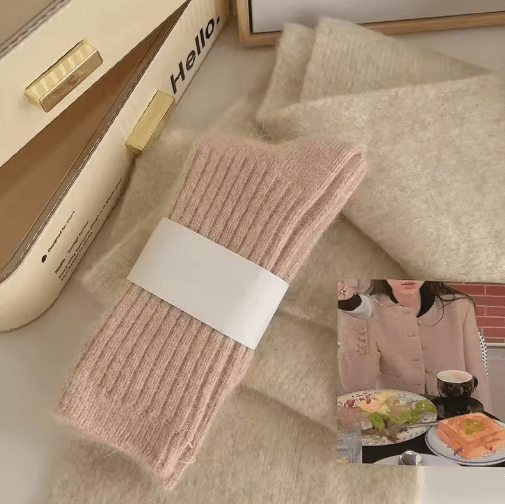 Womens Thermal Wool Socks – Thick Cashmere Warm Long Winter Socks