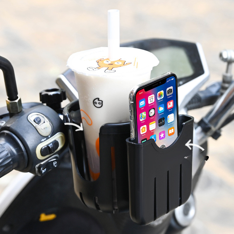 Milk Tea Cup Holder, Bike Cup Holder, Electric Bike Beverage Holder, Mountain Bike Water Bottle Holder