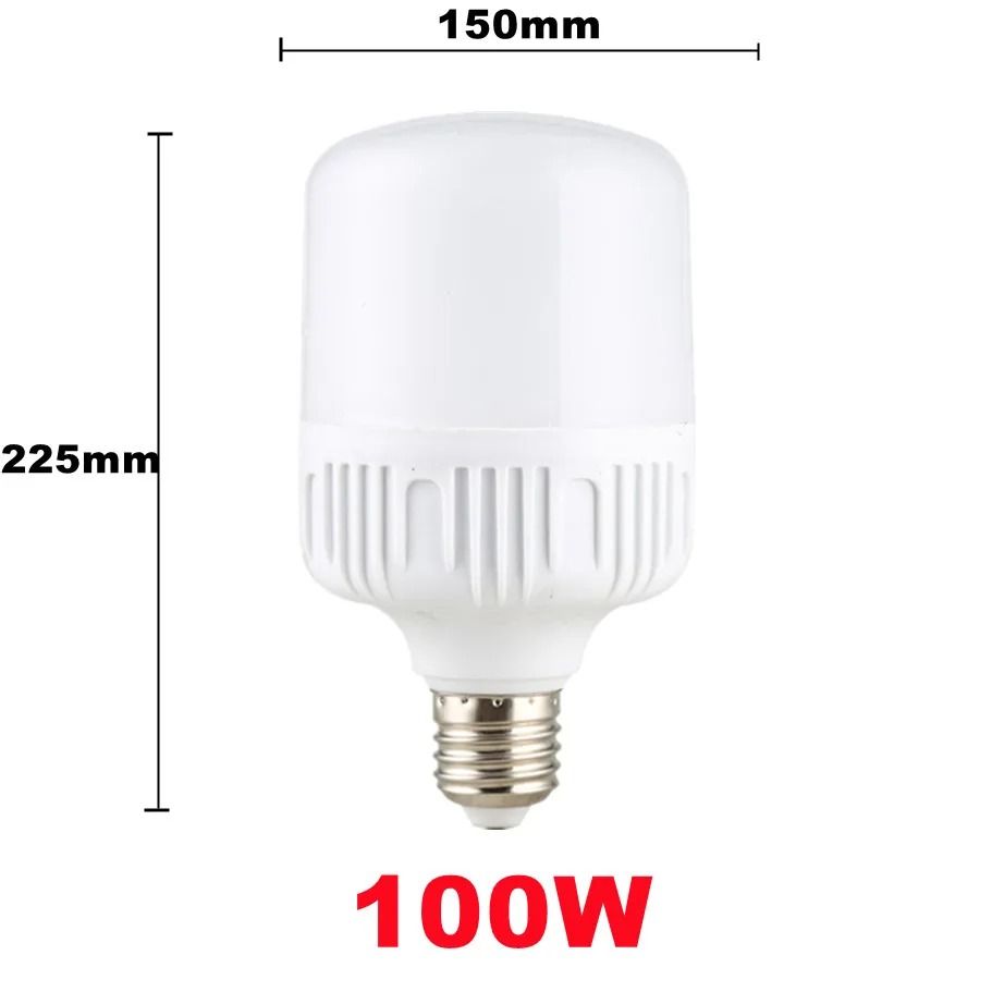 100W E27 LED Bulb – High Brightness Non-Flicker Eye Protection Light