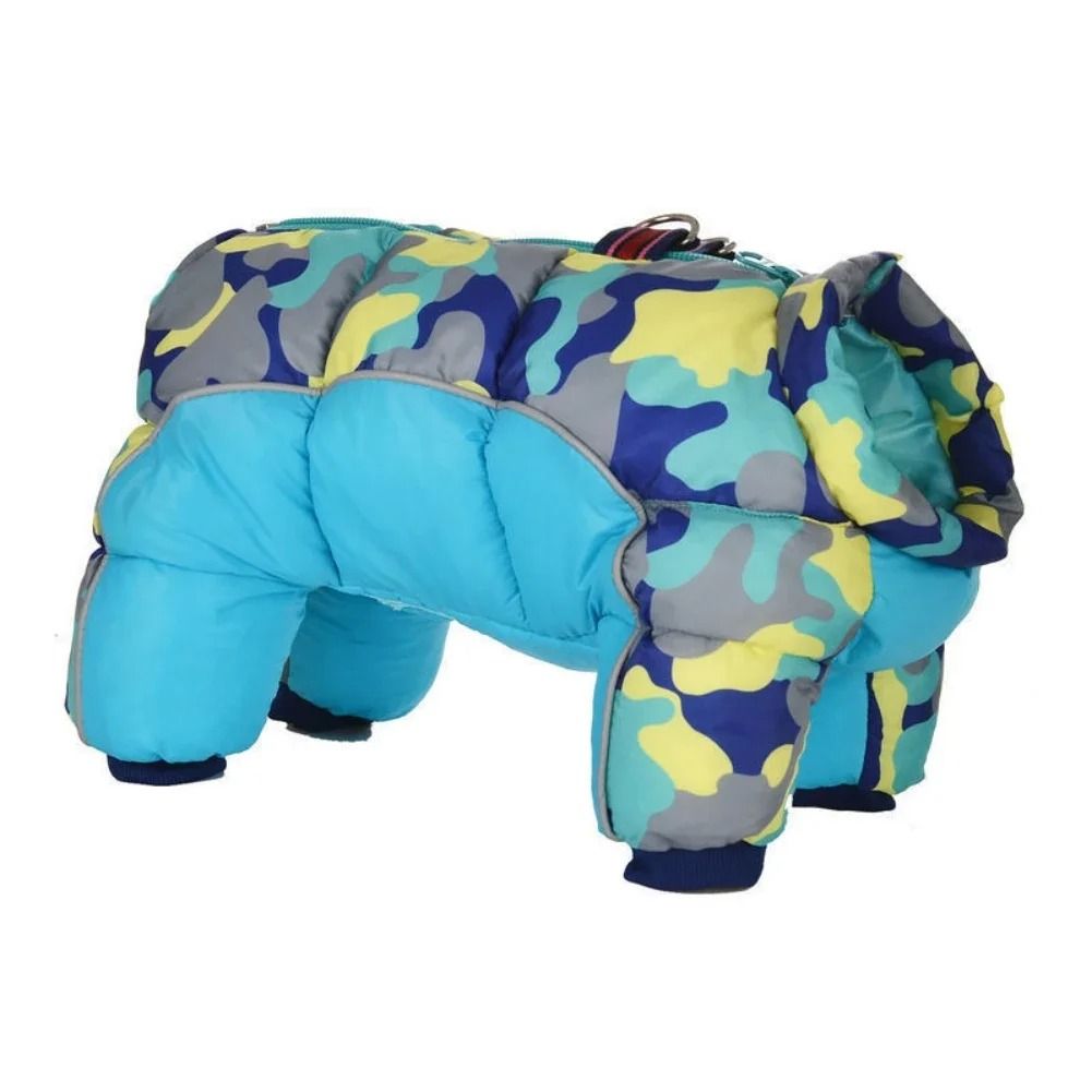 Full Body Dog Winter Snowsuit with Reflective Details