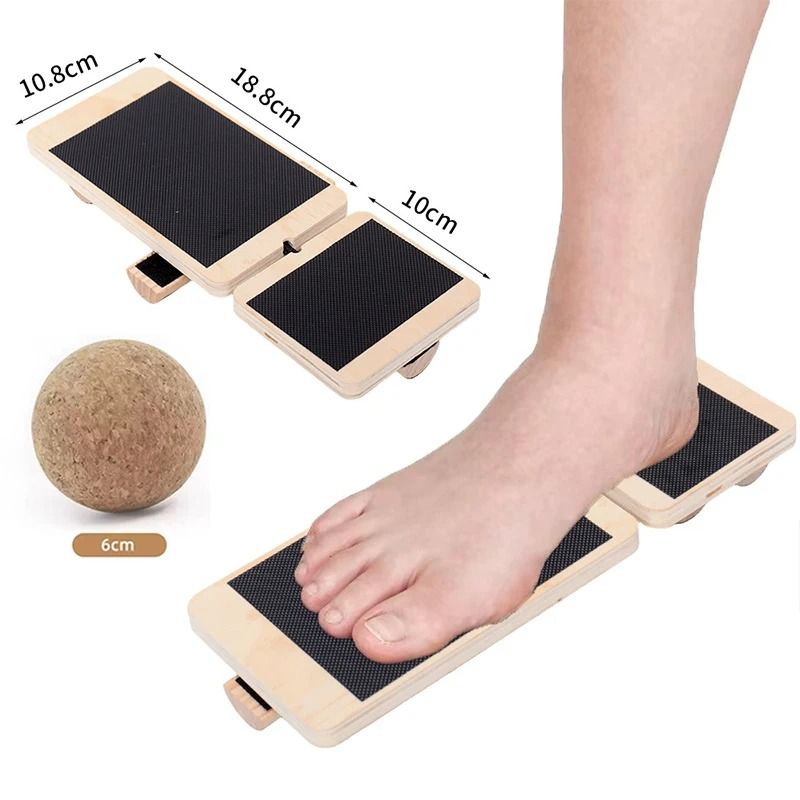Wooden Single Leg Balance and Ankle Strengthener