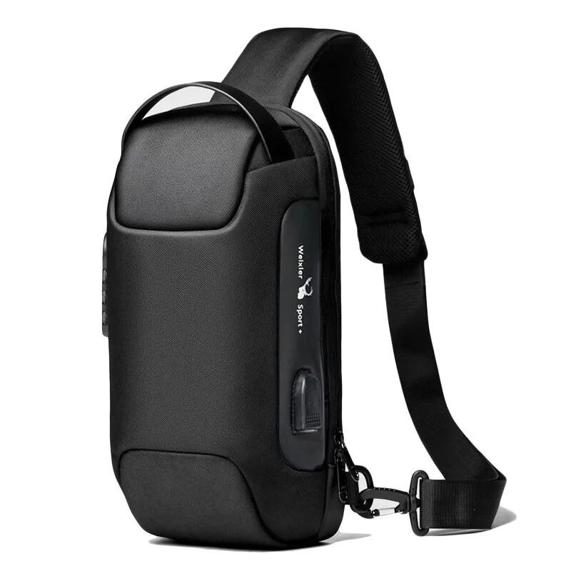 Men Waterproof Anti Theft Crossbody Shoulder Bag