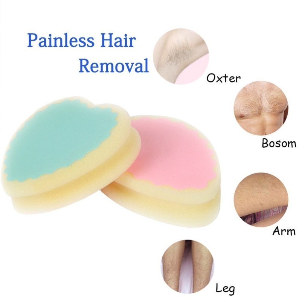 Magic Painless Hair Removal Sponge – Gentle Depilation Pad for Smooth Skin