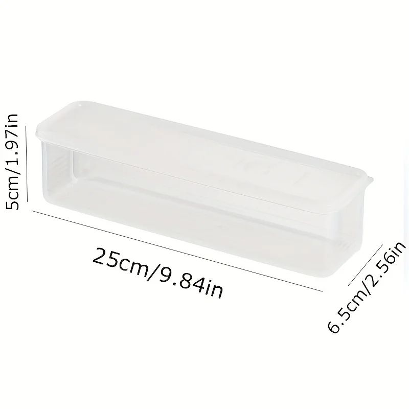 Refrigerator Scallion Storage Box with Lid
