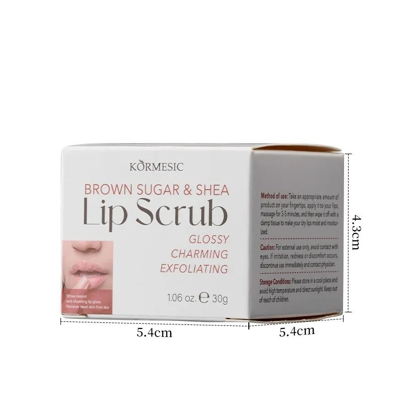 Brown Sugar Lip Smoothing Scrub – 30g Gourmet Exfoliating & Moisturizing Treatment