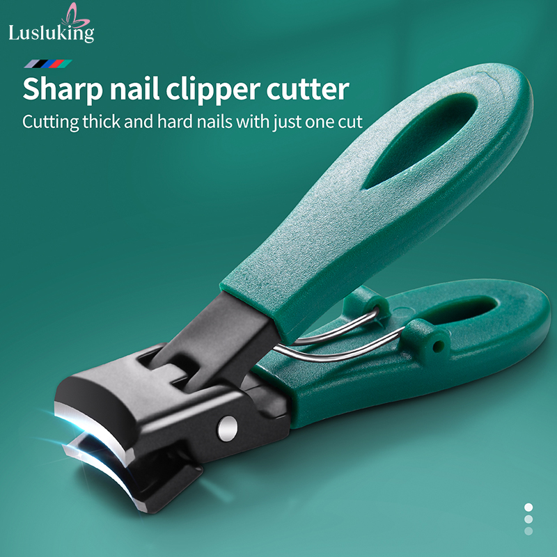 Premium Heavy Duty Nail Clipper & Stainless Steel Toenail Cutter for Thick Nails, Precision Trimmer