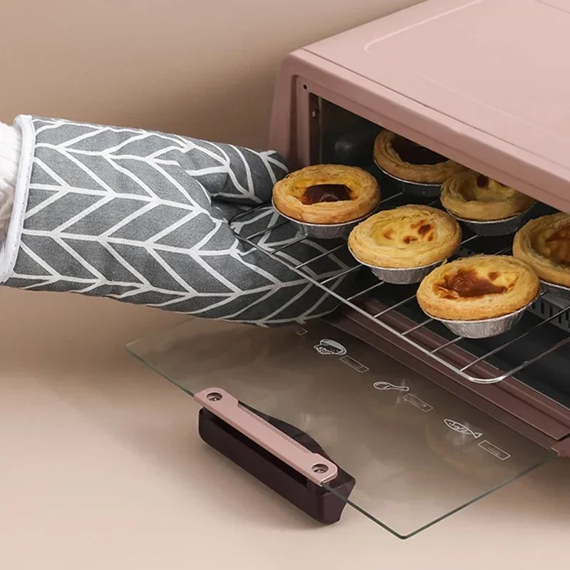2PCS High Temperature Oven Insulated Gloves