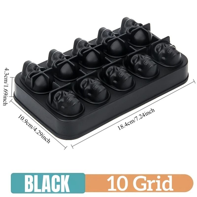 Silicone Ice Cube Molds Reusable Cocktail Freezer Tray