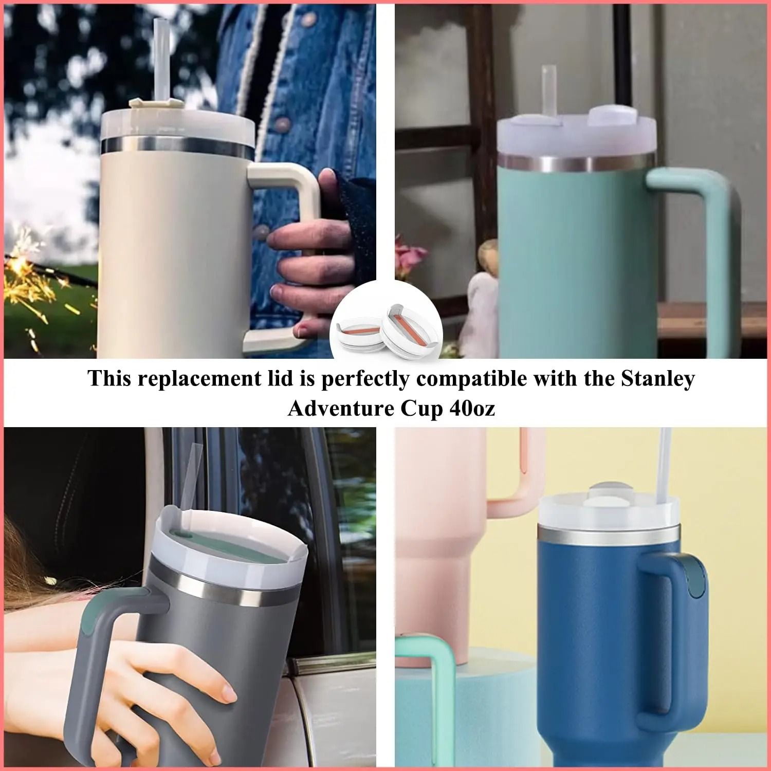 Universal Tumbler Spill Proof Cover
